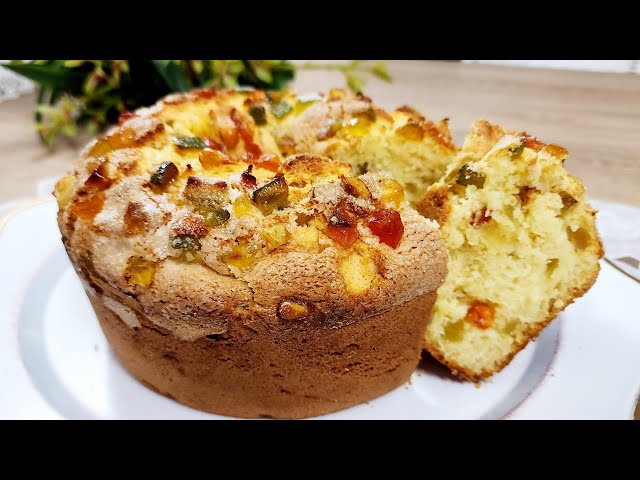 Bolo de Frutas Cristalizadas